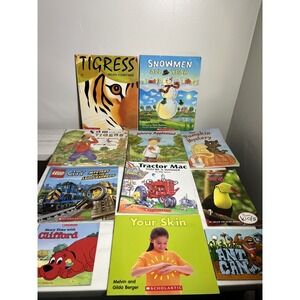 Scholastic Kids Book Lot (11) • Early Readers & Picture Books • Mixed Titles